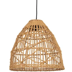 Fabrique de Styles Suspensions>Suspension en corde de papier d38cm - Calyp Naturel