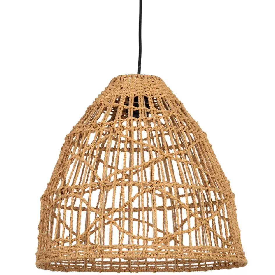 Fabrique de Styles Suspensions>Suspension en corde de papier d38cm - Calyp Naturel