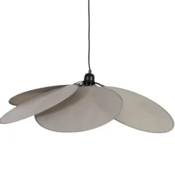 Fabrique de Styles Suspensions>Suspension en coton d73cm anthracite - Evasion Gris