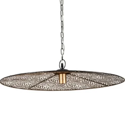 Fabrique de Styles Suspensions>Suspension en fer h12.5cm - Palmier Noir