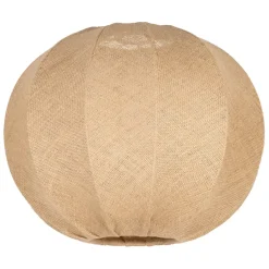 Fabrique de Styles Suspensions>Suspension en jute et fer non électrifiée d39.5xh31cm - Chaumière Naturel
