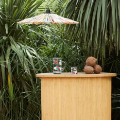 Fabrique de Styles Suspensions>Suspension en raphia D77cmcm non électrifiée - Seguia Multicolore