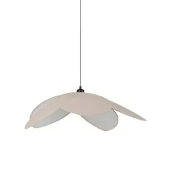 Fabrique de Styles Suspensions>Suspension en tissu et fer d70cm - Japandi Naturel