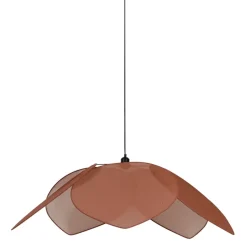 Fabrique de Styles Suspensions>Suspension japandi en lin d110cm Brun