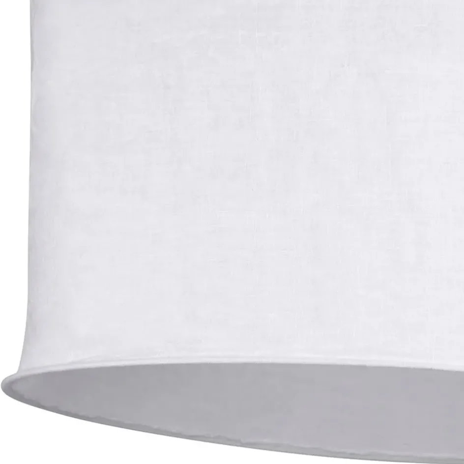 Fabrique de Styles Suspensions>Suspension non électrique en lin et métal h45cm - Noho Ecru