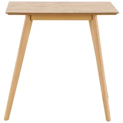 Fabrique de Styles Table De Salle À Manger>Table à manger carré effet chêne 80x80cm - becka Naturel