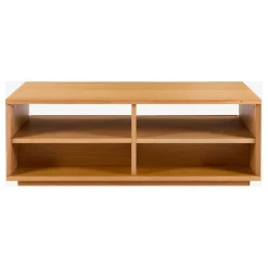 Fabrique de Styles Table Basses>Table basse 2 tiroirs en chêne - Hazo Naturel