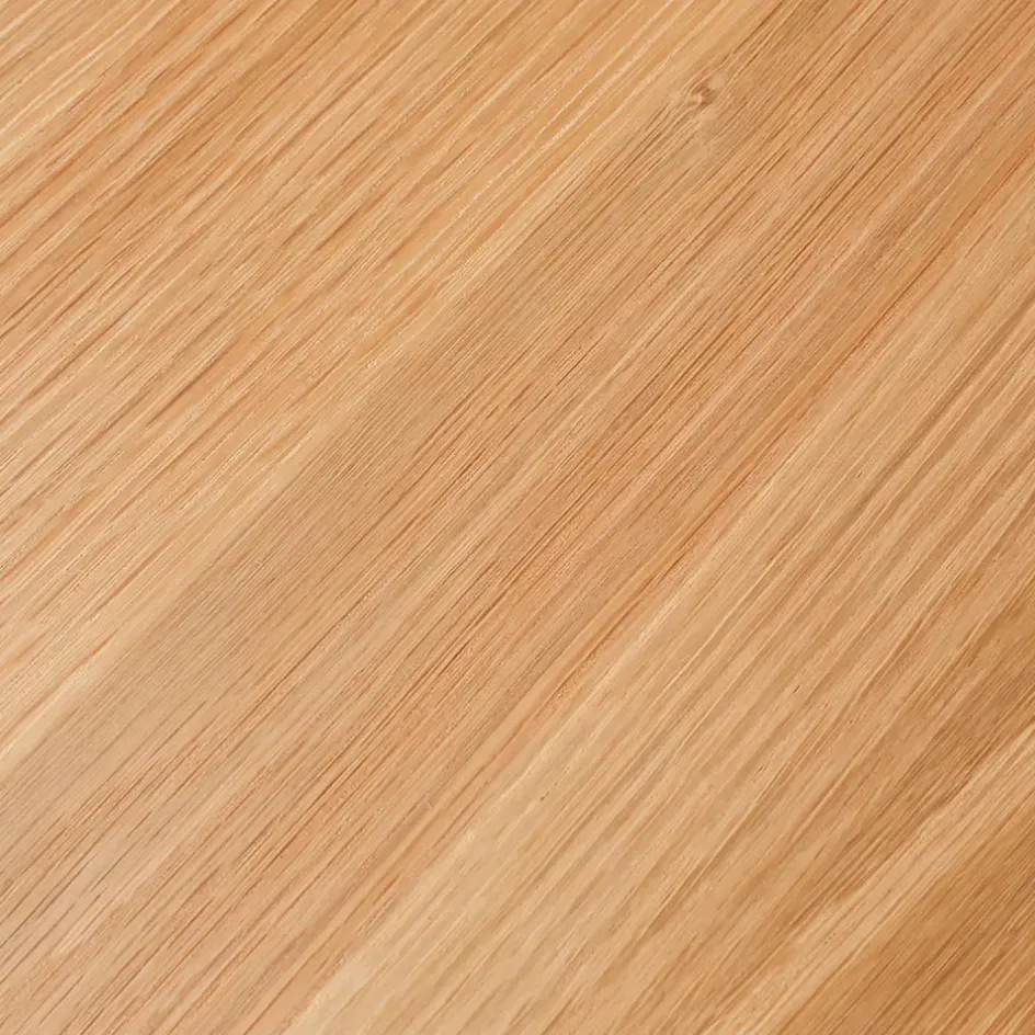 Fabrique de Styles Table Basses>Table basse en chêne massif et pieds acier L120cm - Manny Naturel