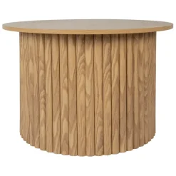 Fabrique de Styles Table Basses>Table basse ronde en bois - Saori Naturel