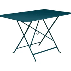 Fabrique de Styles Tables De Jardin|Jardin>Table de jardin pliante en acier - Bistro Bleu Acapulco