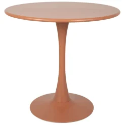 Fabrique de Styles Tables De Jardin|Jardin>Table de jardin rond en fer d80cm - Lumi Terracotta