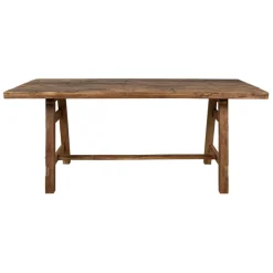 Fabrique de Styles Table De Salle À Manger>Table de salle a manger rectangle en bois recyclé 180x90cm - Campagne Naturel