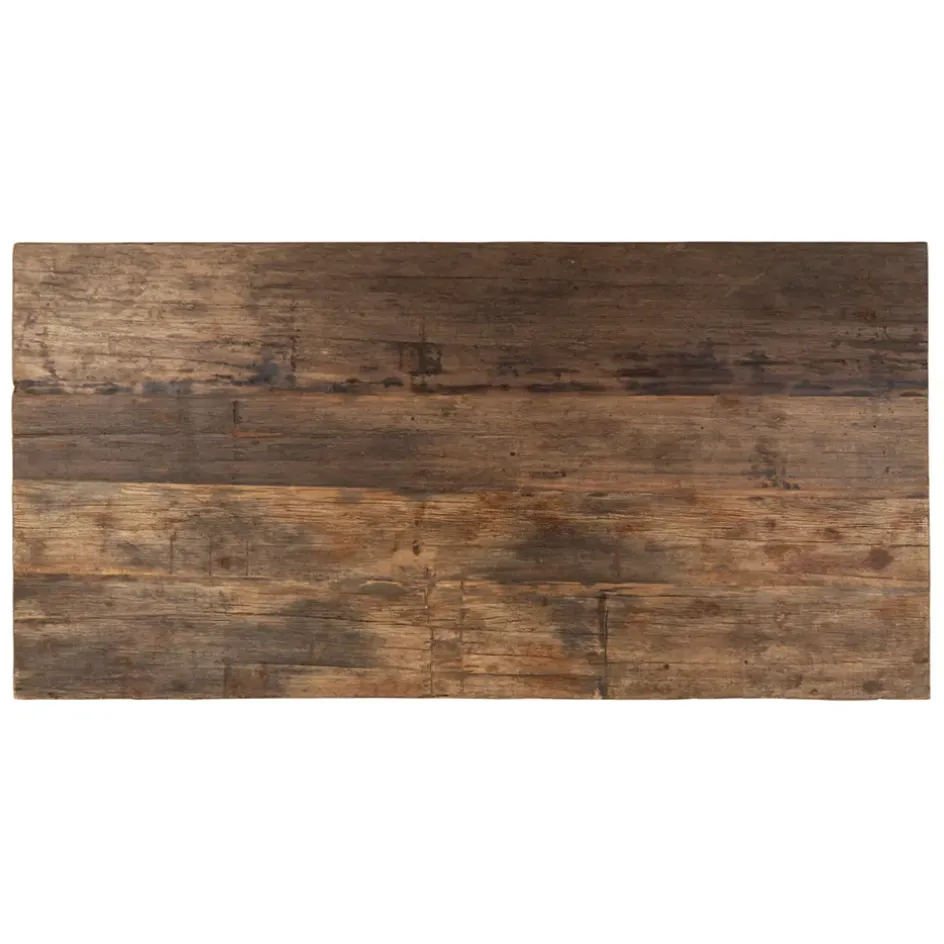 Fabrique de Styles Table De Salle À Manger>Table de salle a manger rectangle en bois recyclé 180x90cm - Campagne Naturel