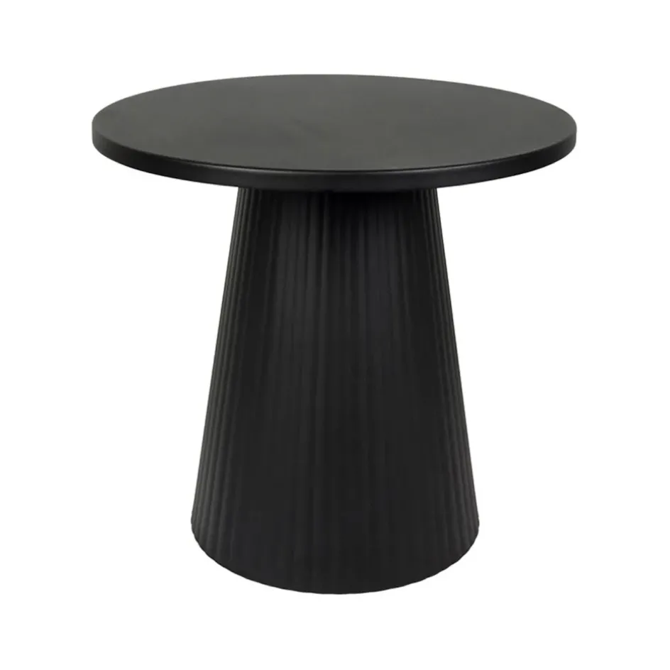 Fabrique de Styles Bouts De Canapé Et Tables D'appoint>Table d'appoint en fer d45cm - Arty Noir