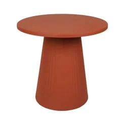 Fabrique de Styles Bouts De Canapé Et Tables D'appoint>Table d'appoint en fer d45cm - Arty Terracotta