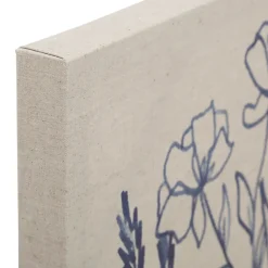 Fabrique de Styles Tableaux Et Toiles>Tableau en lin 40x50cm - medi summer Indigo