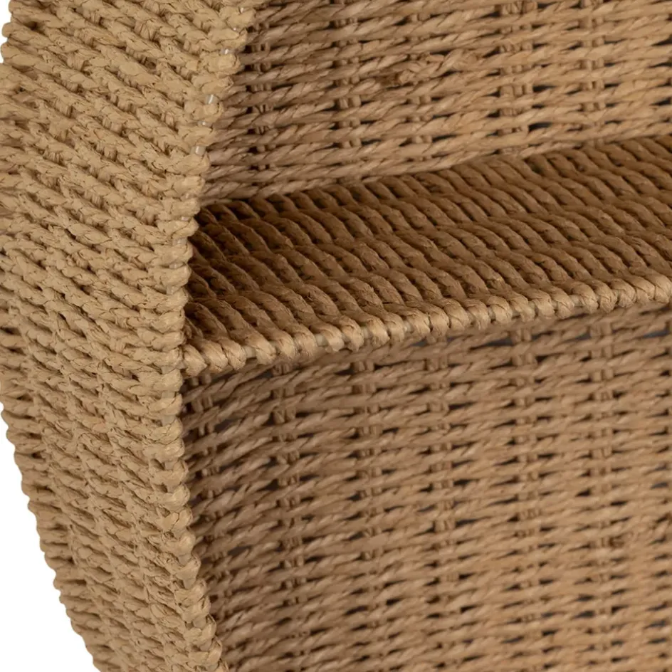 Fabrique de Styles P'tits Meubles>Étagère 2 niveaux - Montgolfiere Naturel