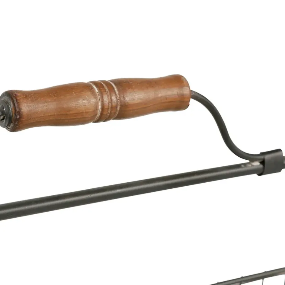 Fabrique de Styles Étagères Murales>Étagère murale avec dévidoir en fer Noir