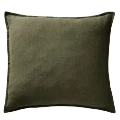 Fabrique de Styles Taies Et Traversins>Taie d'oreiller en lin lavé 60x60cm - Soline Thym
