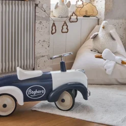 Fabrique de Styles Déco>Tapis en coton tufté 140x95cm - Banquise Blanc