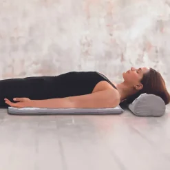 Fabrique de Styles Relaxation Et Massage>Tapis et oreiller d'acupression avec sac de transport Gris