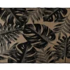 Fabrique de Styles Textiles Outdoor|Jardin>Tapis extérieur noir et naturel 120x180cm - Fleuri