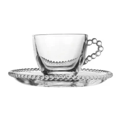 Fabrique de Styles Tasses Et Mugs>Tasse à café en verre - perloa Transparent