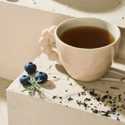 Fabrique de Styles Tasses Et Mugs>Tasse de thé en grès écru moucheté 25cl - Organic Ecru