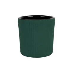 Fabrique de Styles Tasses Et Mugs>Tasse en fonte vert 12cl - Tresse Emeraude