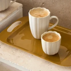 Fabrique de Styles Tasses Et Mugs>Tasse en grès écru 15cl - Romancero Ecru