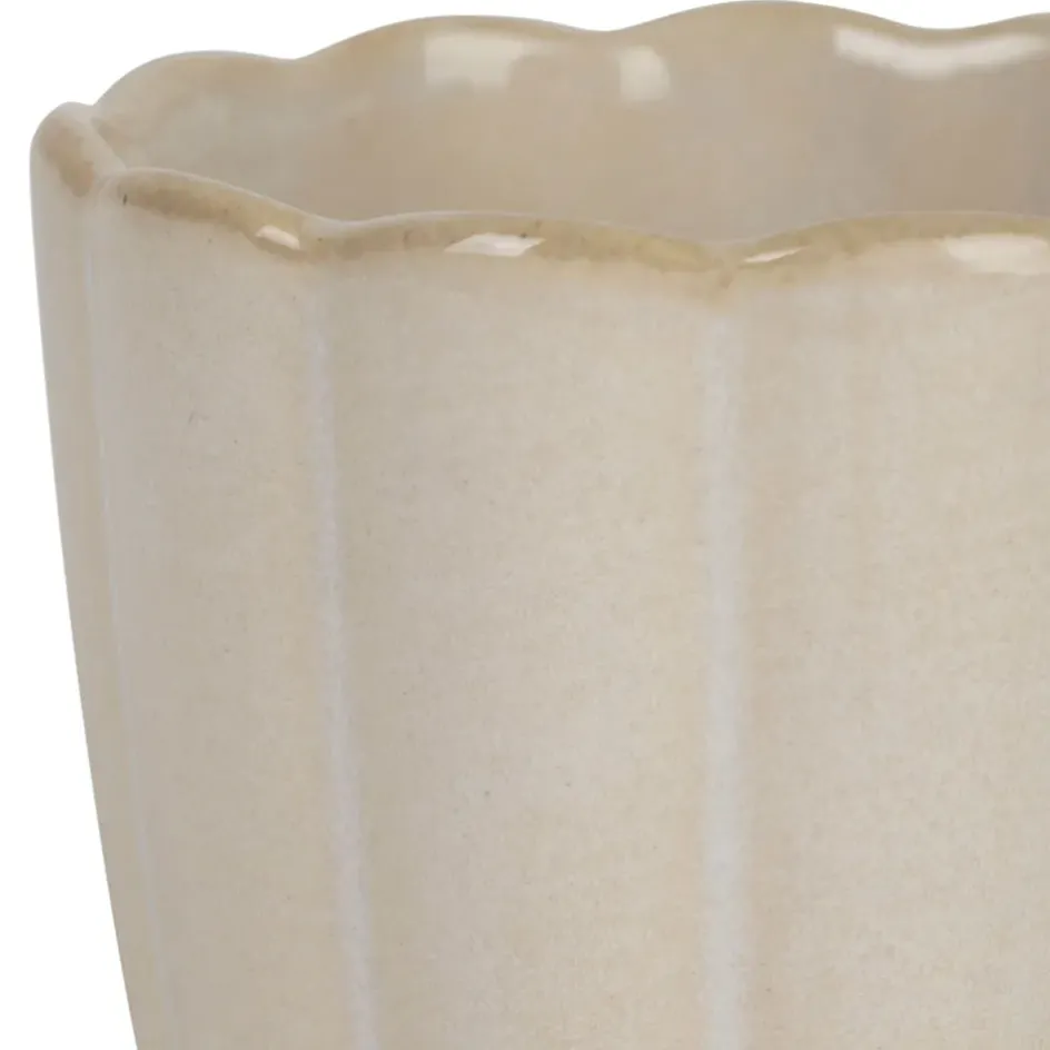 Fabrique de Styles Tasses Et Mugs>Tasse en grès écru 15cl - Romancero Ecru