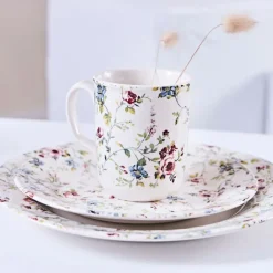 Fabrique de Styles Tasses Et Mugs>Tasse haute en faïence - p'tites fleurs Multicolore