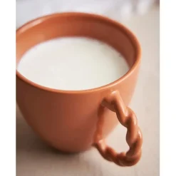 Fabrique de Styles Tasses Et Mugs>Tasse moucheté en grès 33cl - Organic Terracotta