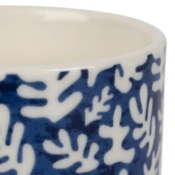 Fabrique de Styles Tasses Et Mugs>Tasses x6 et parme 10cl en porcelaine - funny Bleu
