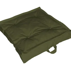 Fabrique de Styles Bains De Soleil, Chiliennes|Jardin>Tatami extérieur en coton 66x66cm - Colors Vert