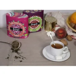 Fabrique de Styles Cafés, Thés Et Infusions>Thé vert 100g - framboise - litchi- bio Multicolore