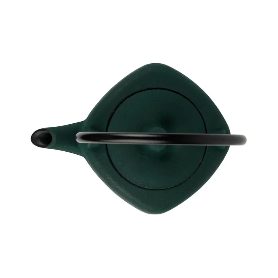 Fabrique de Styles Théières Et Cafetières>Théière en fonte et inox emeraude et noir 90cl - Arty Emeraude, Noir