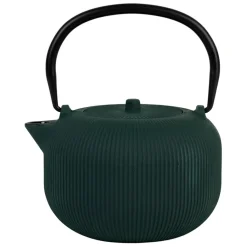 Fabrique de Styles Théières Et Cafetières>Théière en fonte et inox 1L - Tresse Vert