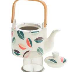 Fabrique de Styles Théières Et Cafetières>Théière en grès avec filtre - Vanina Multicolore