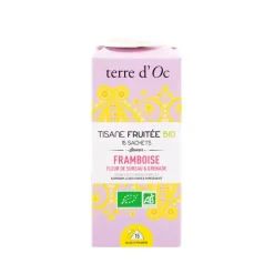 Fabrique de Styles Cafés, Thés Et Infusions>Tisane 15 sachets fruitée bio saveur framboise fleur de sureau et grenade Multicolore