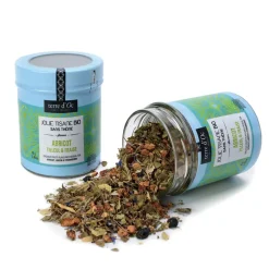 Fabrique de Styles Cafés, Thés Et Infusions>Tisane abricot tilleul fraise- pot en métal - 70g ab Multicolore