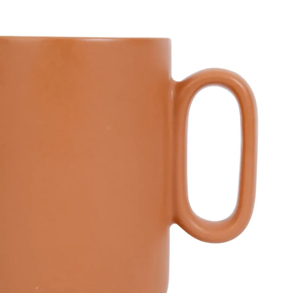 Fabrique de Styles Tasses Et Mugs>Tisanière en grès avec filtre - Baltika Terracotta