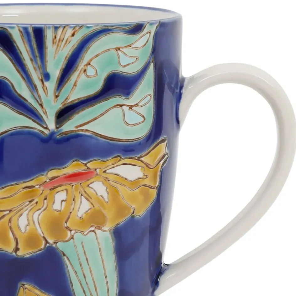 Fabrique de Styles Tasses Et Mugs>Tisanière en grès et inox 30cl - Flaura Multicolore