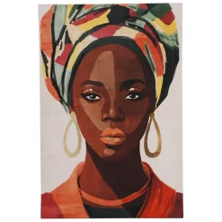 Fabrique de Styles Tableaux Et Toiles>Toile femme 60x90cm - Seguia Multicolore