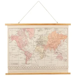 Fabrique de Styles Tableaux Et Toiles>Toile monde rose et orange Rose, Organge