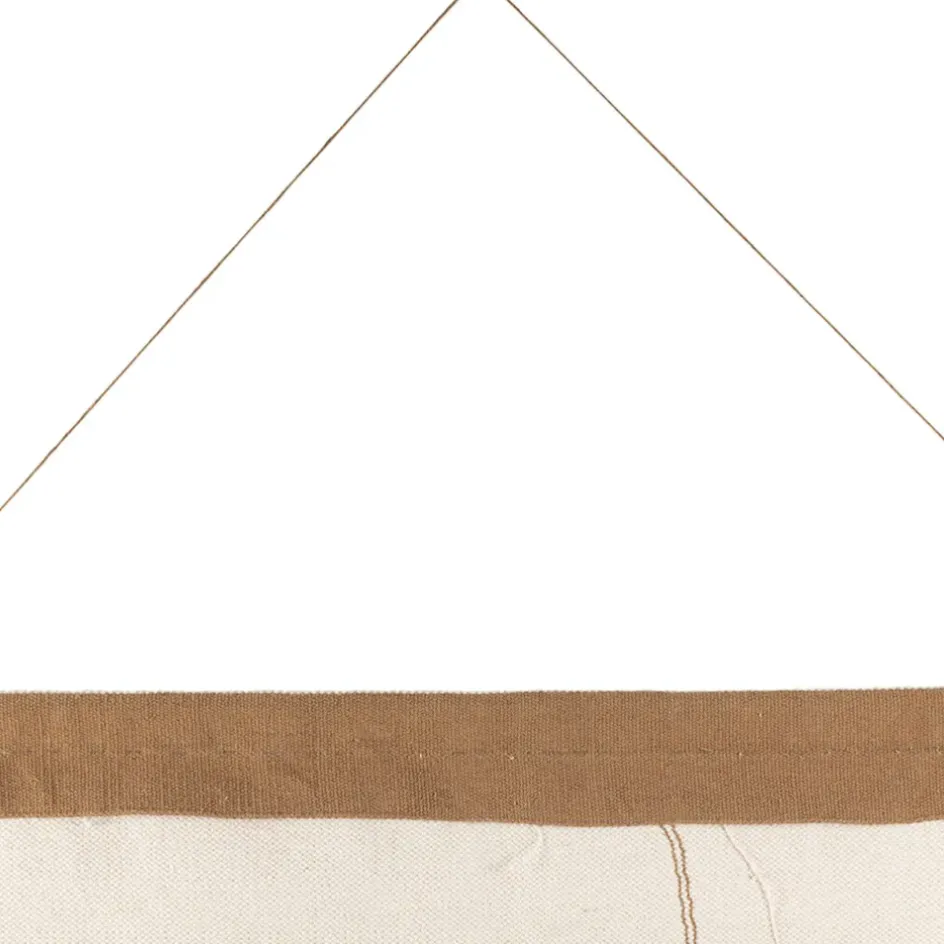 Fabrique de Styles Tableaux Et Toiles>Toile tufté en coton 125x140cm - Organic Ecru