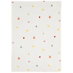 Fabrique de Styles Torchons, Tabliers Et Maniques>Torchon en coton 50x70cm - Les Fruits Multicolore