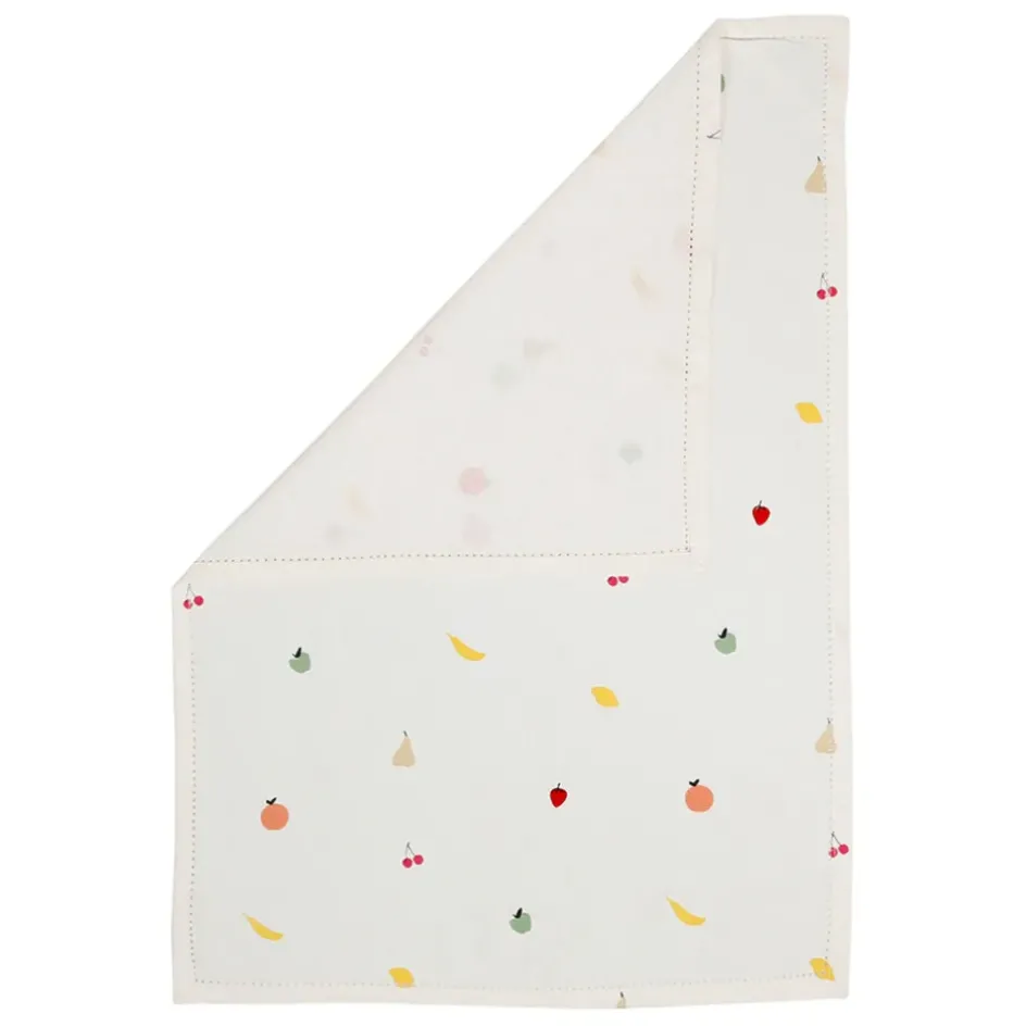 Fabrique de Styles Torchons, Tabliers Et Maniques>Torchon en coton 50x70cm - Les Fruits Multicolore