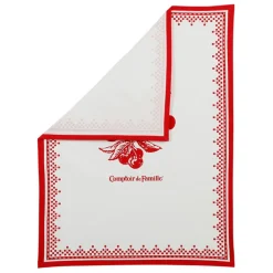 Fabrique de Styles Torchons, Tabliers Et Maniques>Torchon en coton 50x70cm - Damier Rouge