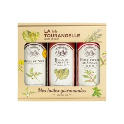 Fabrique de Styles Huiles Et Vinaigres>Trio huiles coup de coeur noix, noisette & sésame 250ml x3 Multicolore